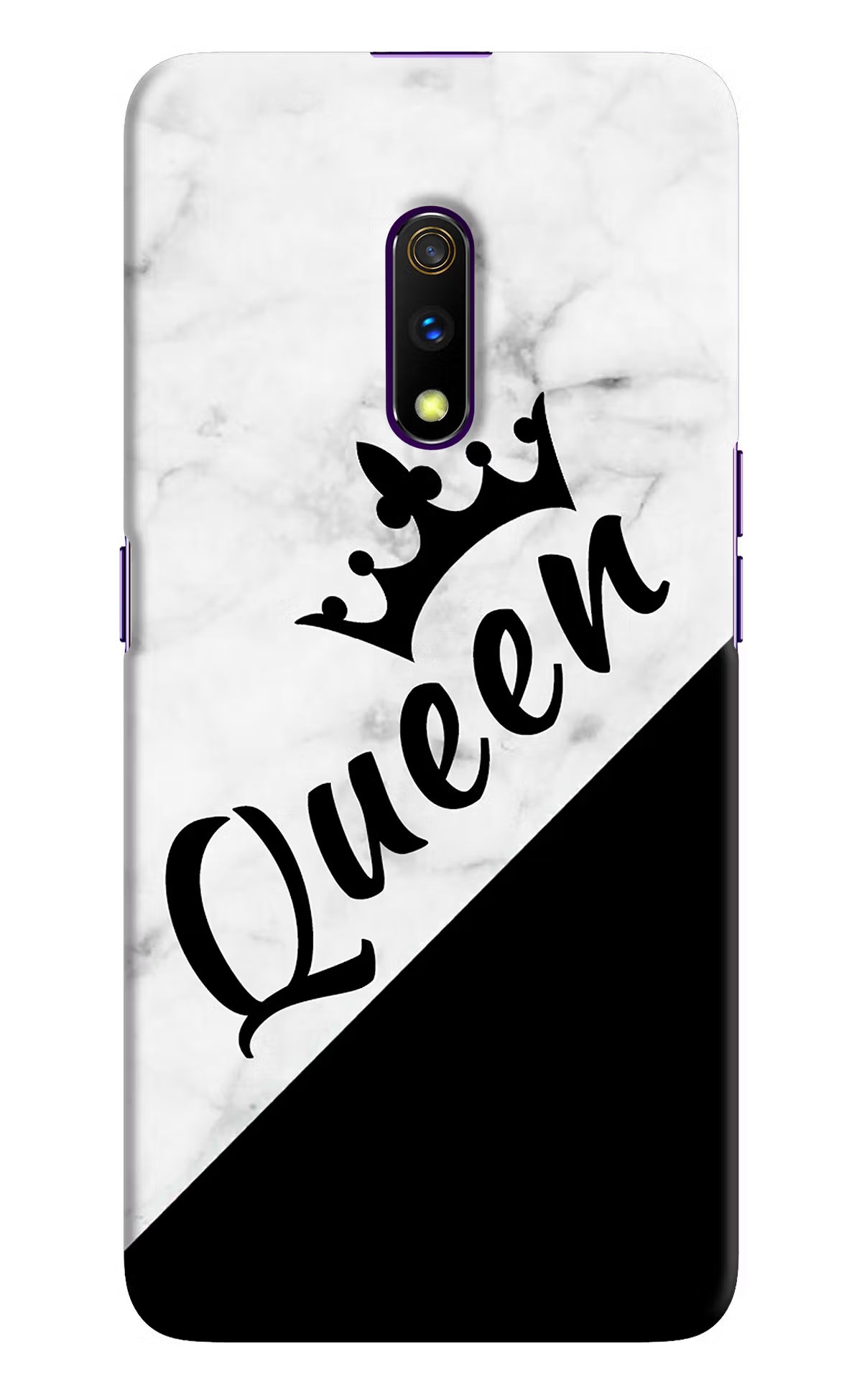 Queen Realme X Hard Case Back Cover by Casekaro