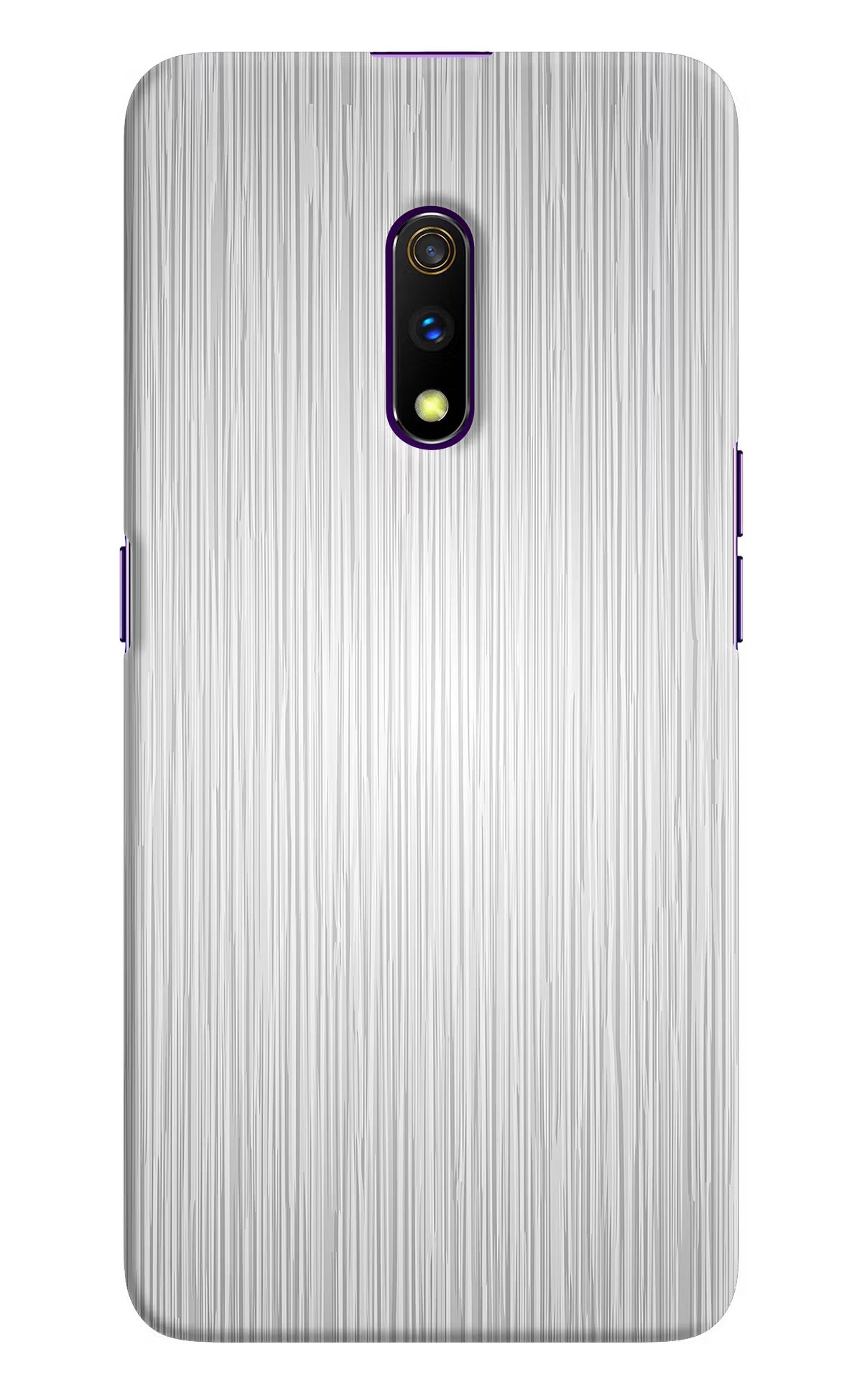 Wooden Grey Texture Realme X Hard Case Back Cover by Casekaro