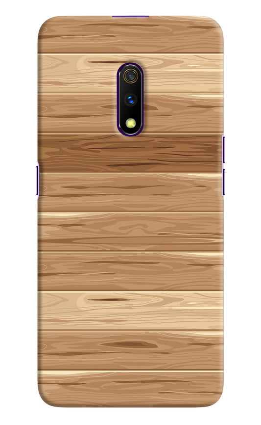 Wooden Vector Realme X Hard Case Back Cover by Casekaro