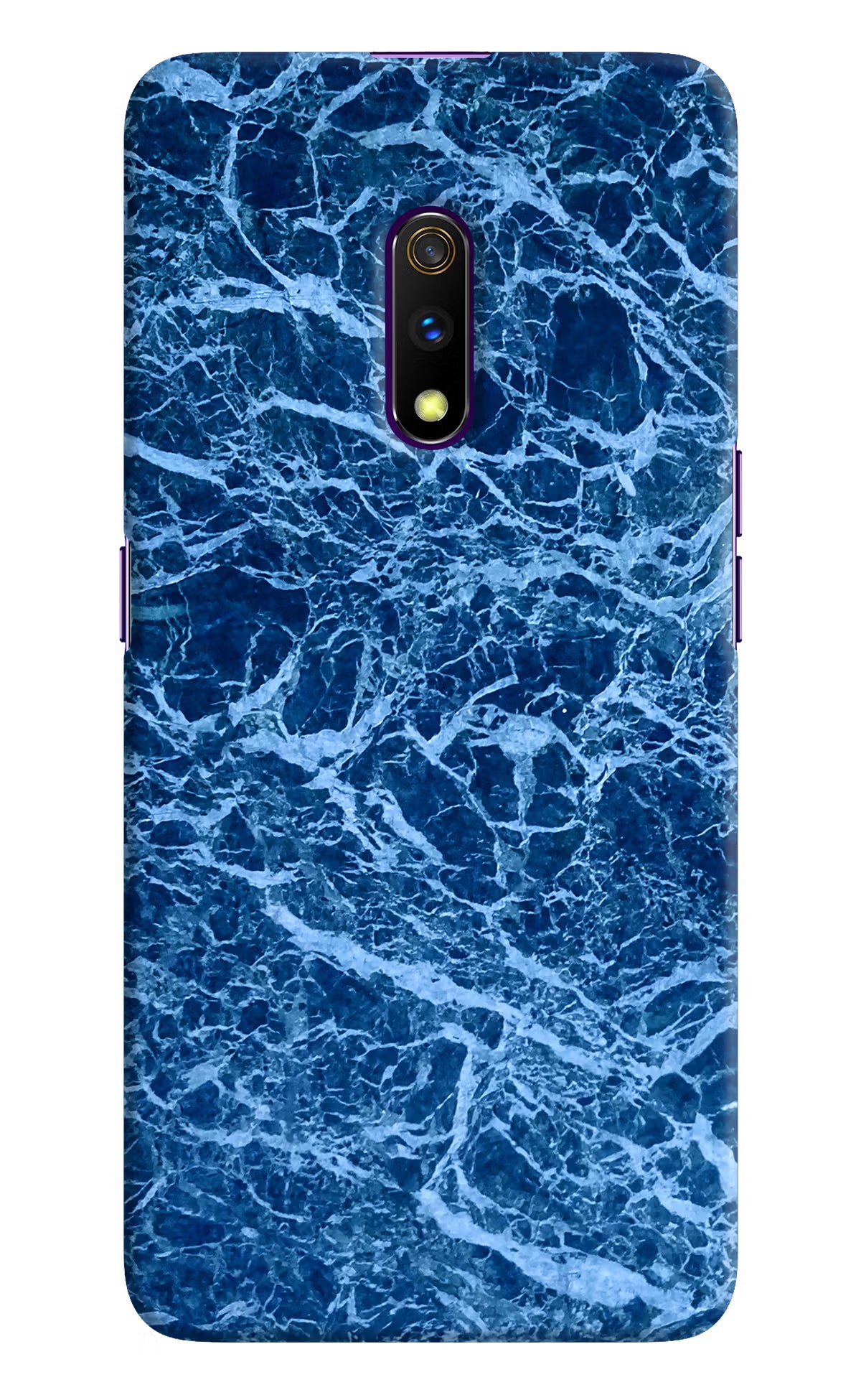 Blue Marble Realme X Hard Case Back Cover by Casekaro