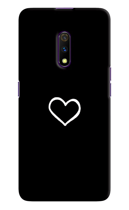 Heart Realme X Hard Case Back Cover by Casekaro