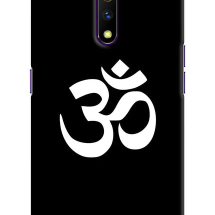 Om Realme X Hard Case Back Cover by Casekaro