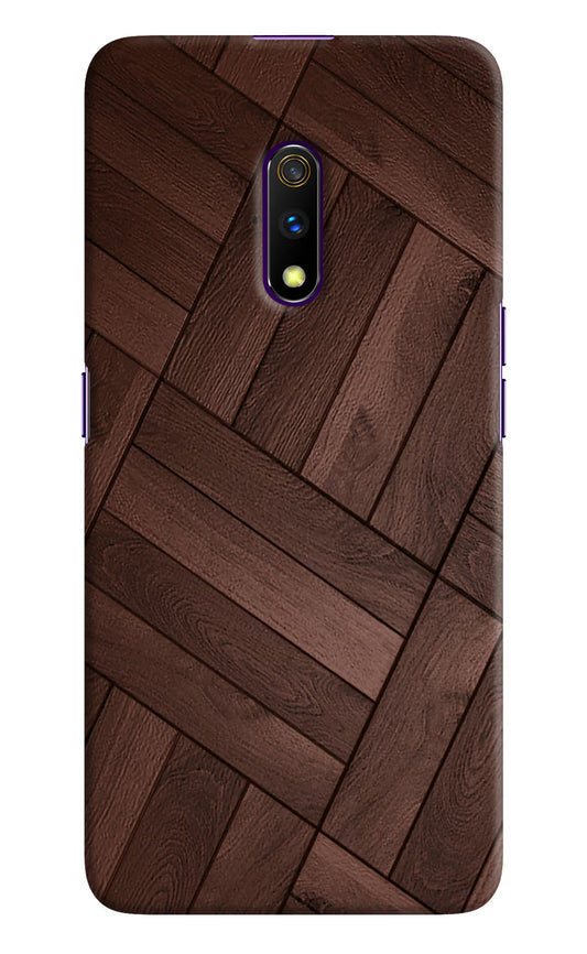 Wooden Texture Design Realme X Hard Case Back Cover by Casekaro