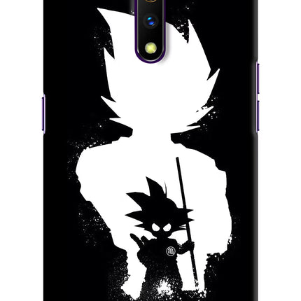 Goku Shadow Realme X Hard Case Back Cover by Casekaro