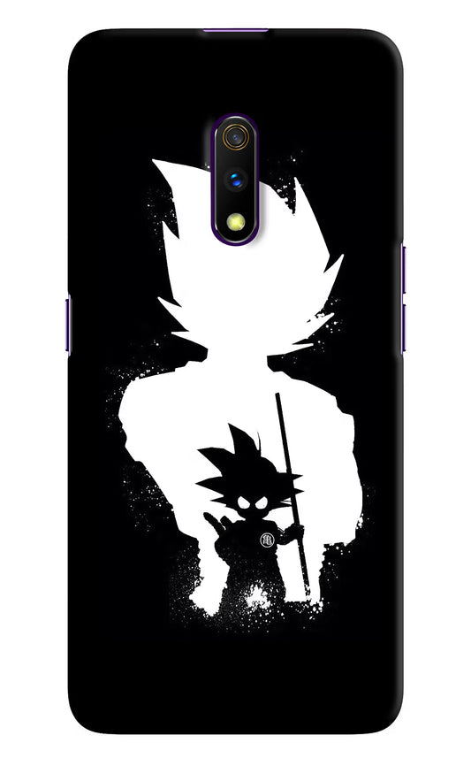 Goku Shadow Realme X Hard Case Back Cover by Casekaro