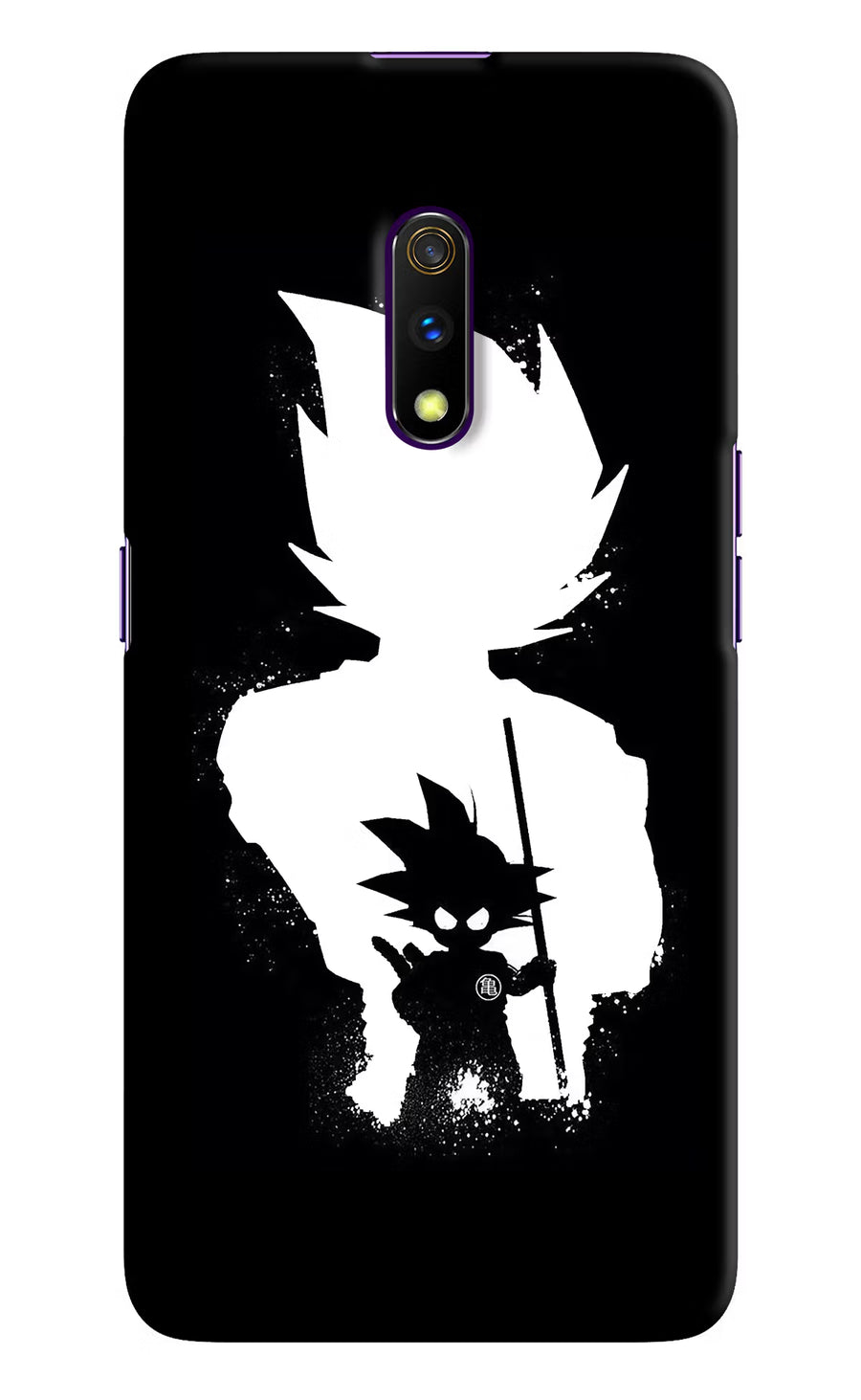 Goku Shadow Realme X Back Cover, Hard case