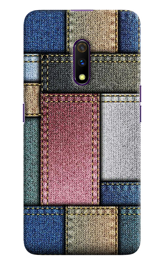 Multicolor Jeans Realme X Hard Case Back Cover by Casekaro