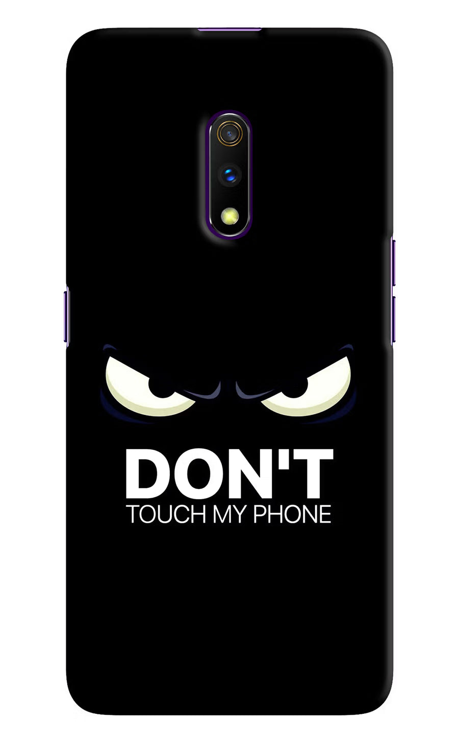 Don'T Touch My Phone Realme X Back Cover, Hard case