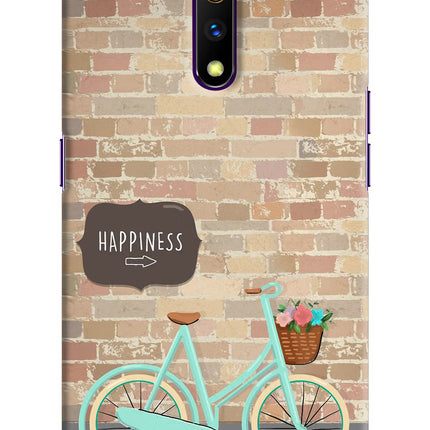 Happiness Artwork Realme X Hard Case Back Cover by Casekaro