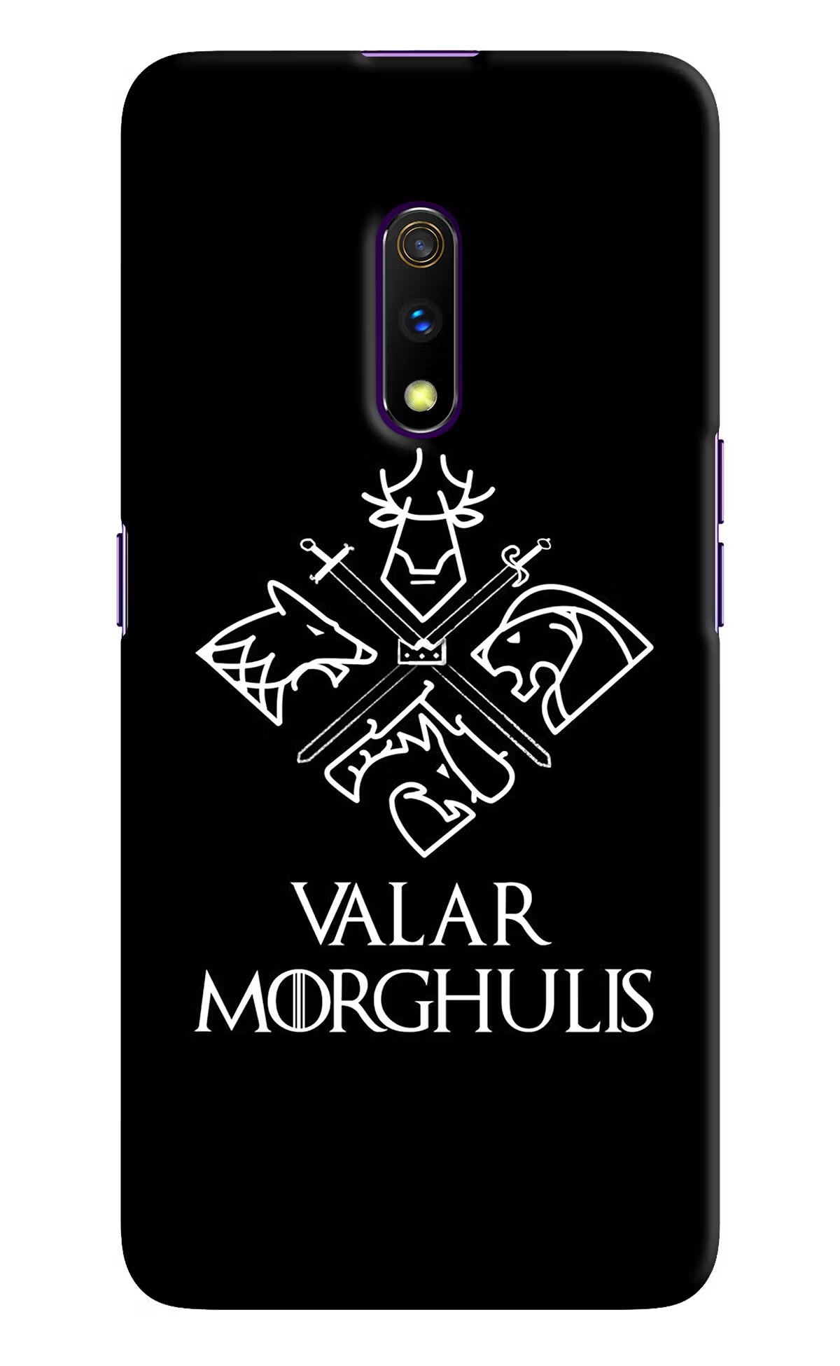 Valar Morghulis | Game Of Thrones Realme X Hard Case Back Cover by Casekaro