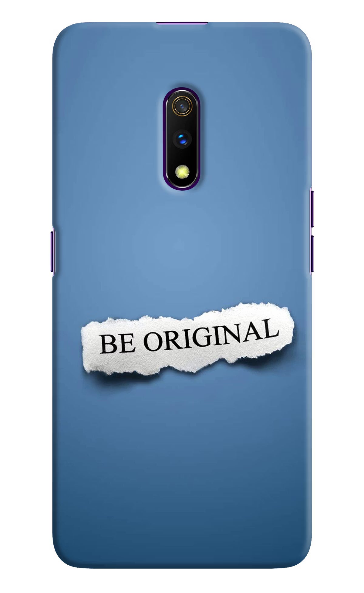 Be Original Realme X Hard Case Back Cover by Casekaro