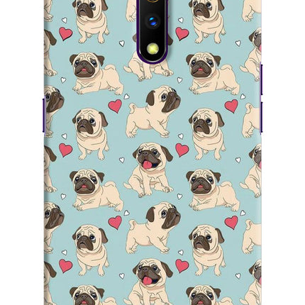 Pug Dog Realme X Hard Case Back Cover by Casekaro