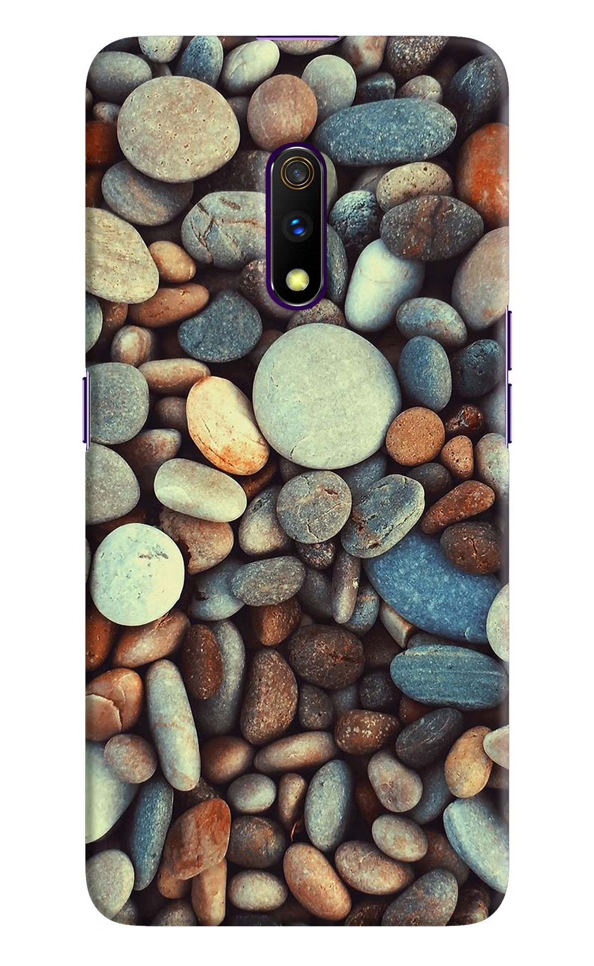 Pebble Realme X Hard Case Back Cover by Casekaro