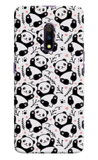 Cute Panda Realme X Hard Case Back Cover by Casekaro