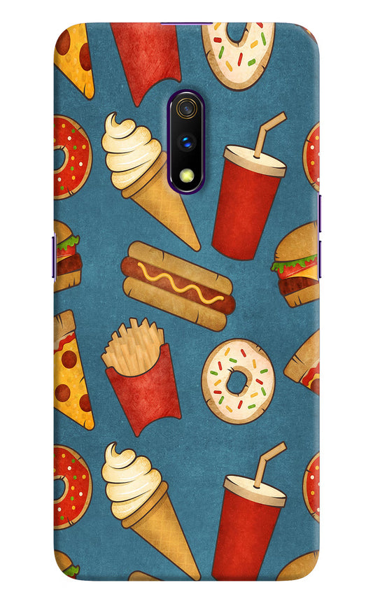 Foodie Realme X Hard Case Back Cover by Casekaro