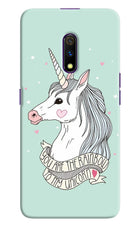 Unicorn Wallpaper Realme X Hard Case Back Cover by Casekaro