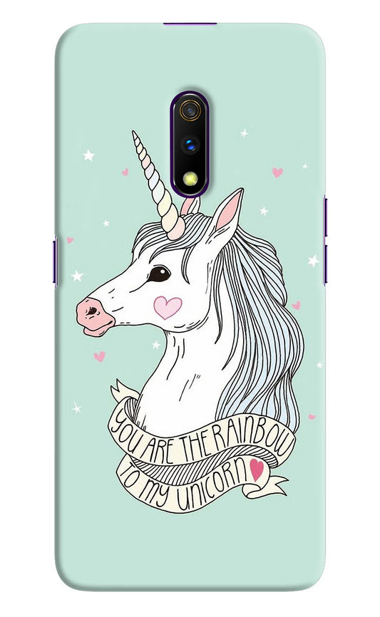 Unicorn Wallpaper Realme X Hard Case Back Cover by Casekaro