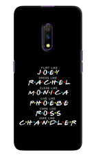 FRIENDS Character Realme X Hard Case Back Cover by Casekaro