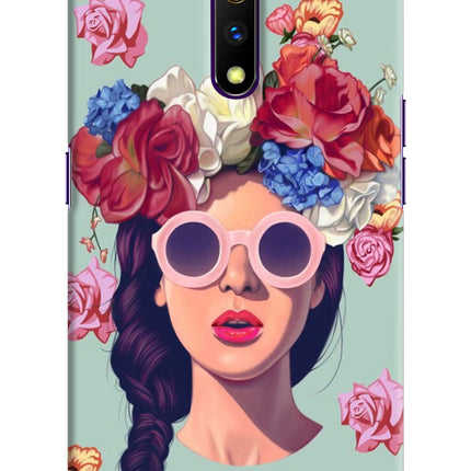 Pretty Girl Realme X Hard Case Back Cover by Casekaro