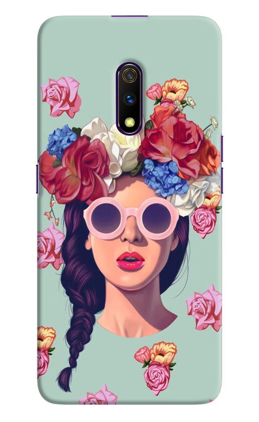 Pretty Girl Realme X Hard Case Back Cover by Casekaro