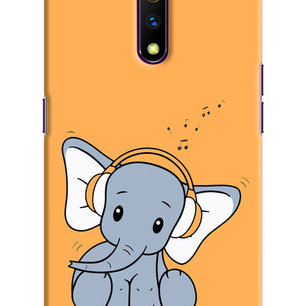 High On Music Realme X Hard Case Back Cover by Casekaro