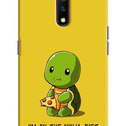 I'm on Ninja Diet Realme X Hard Case Back Cover by Casekaro
