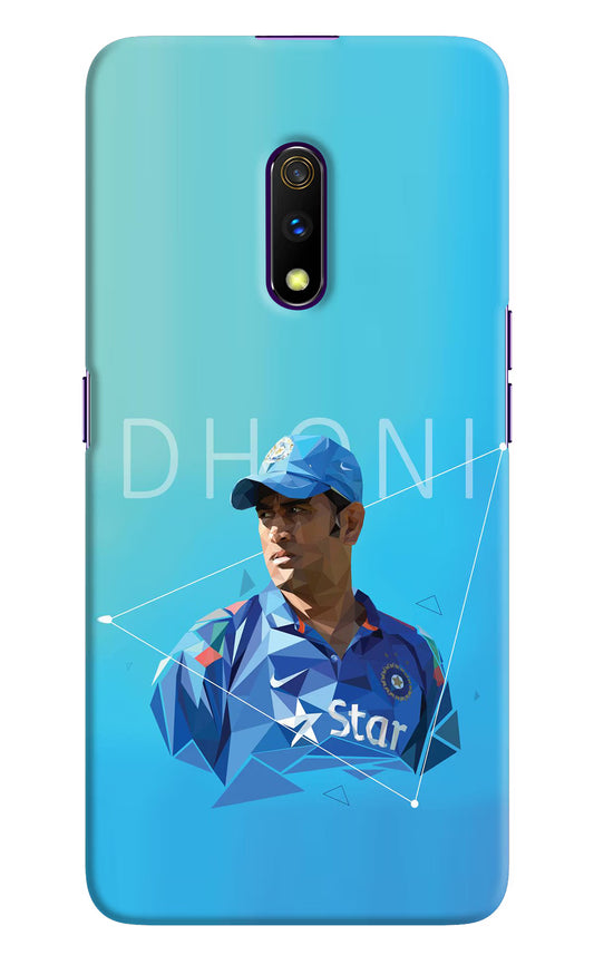 Dhoni Artwork Realme X Hard Case Back Cover by Casekaro