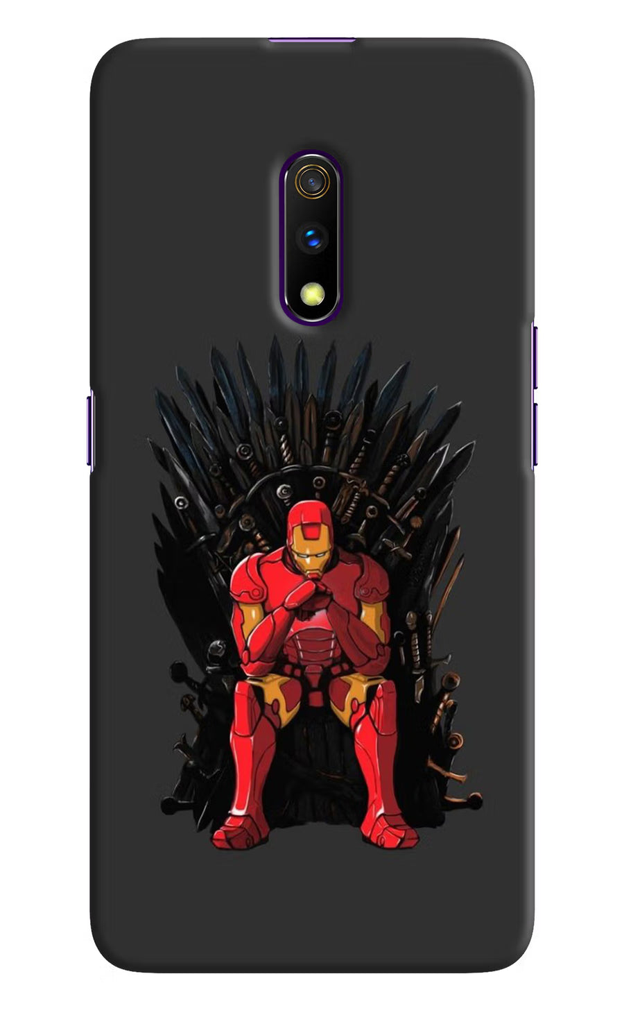 Ironman Throne Realme X Back Cover, Hard case