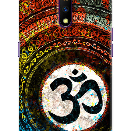 Om Cultural Realme X Hard Case Back Cover by Casekaro