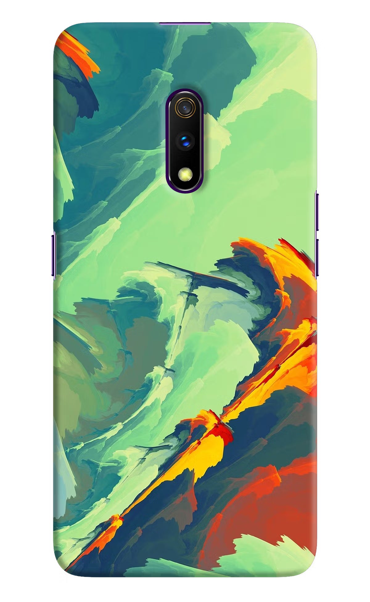 Paint Art Realme X Hard Case Back Cover by Casekaro