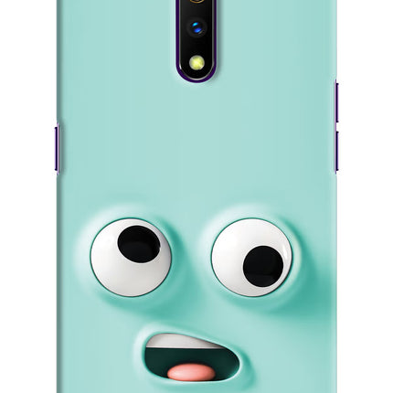 Funny Cartoon Realme X Hard Case Back Cover by Casekaro
