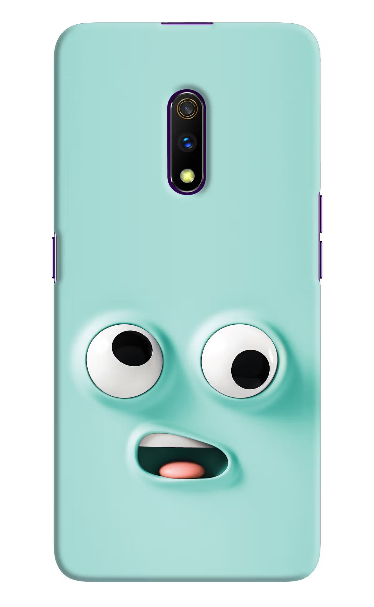 Funny Cartoon Realme X Hard Case Back Cover by Casekaro