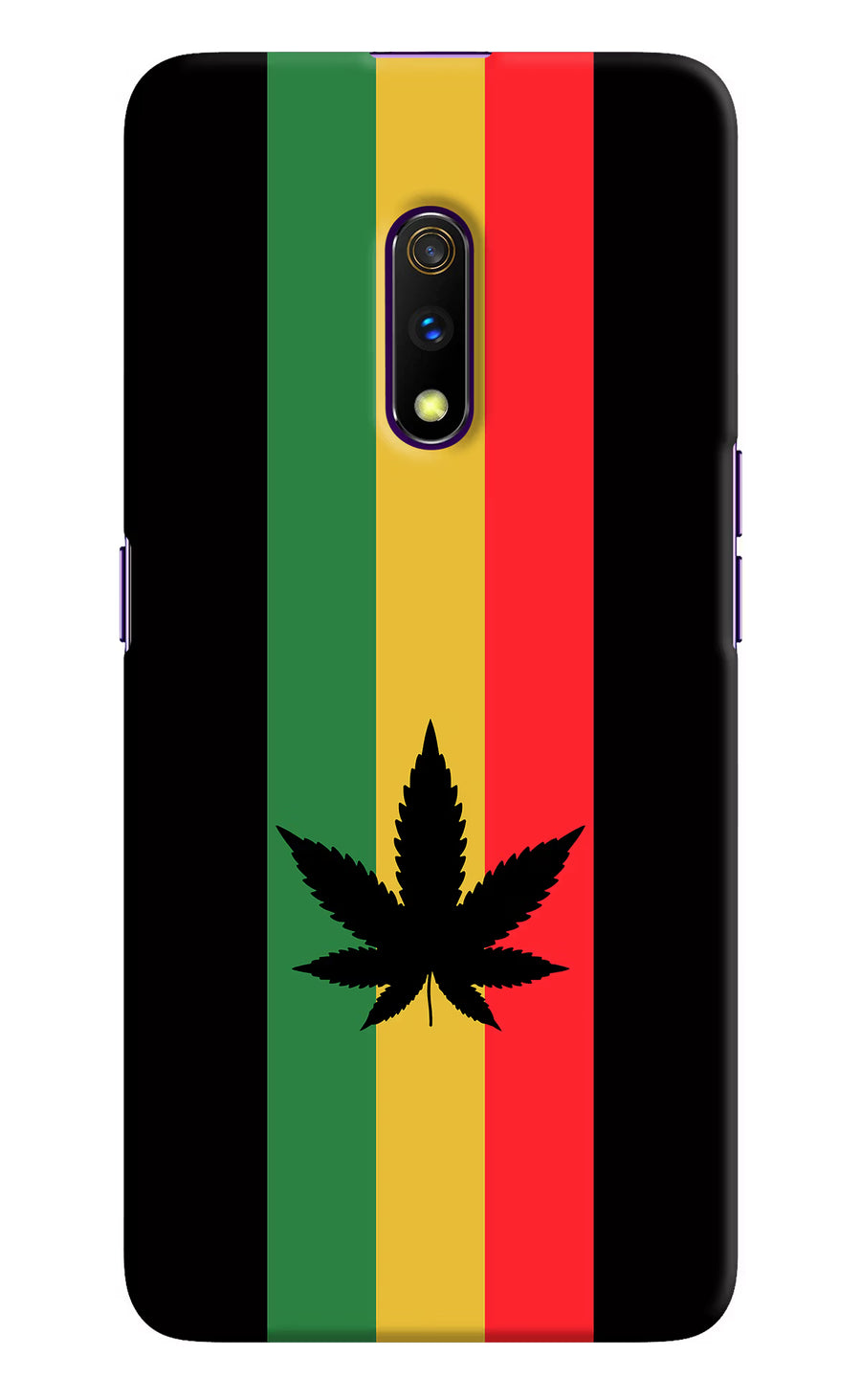 Weed Flag Realme X Back Cover, Hard case
