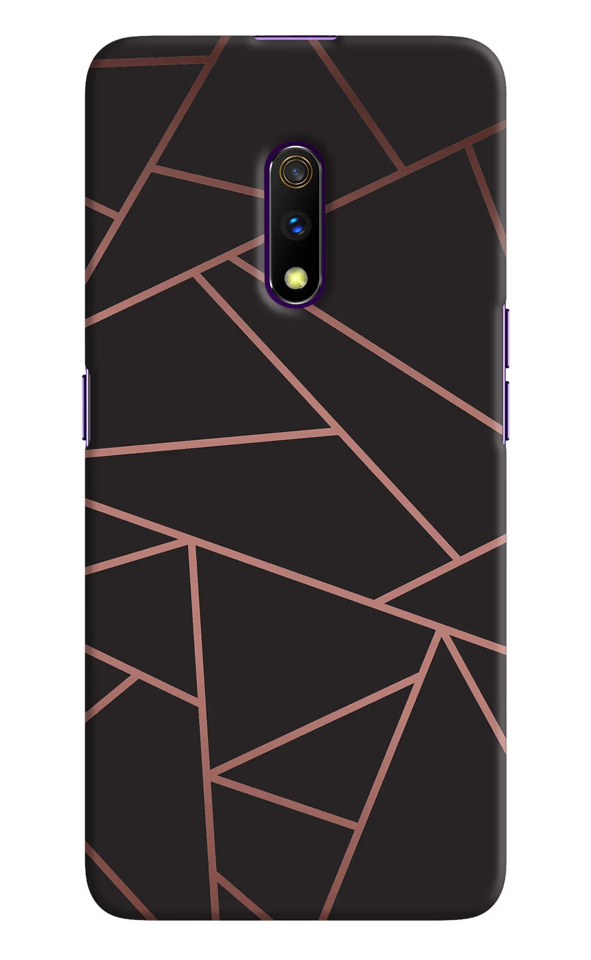 Geometric Pattern Realme X Hard Case Back Cover by Casekaro
