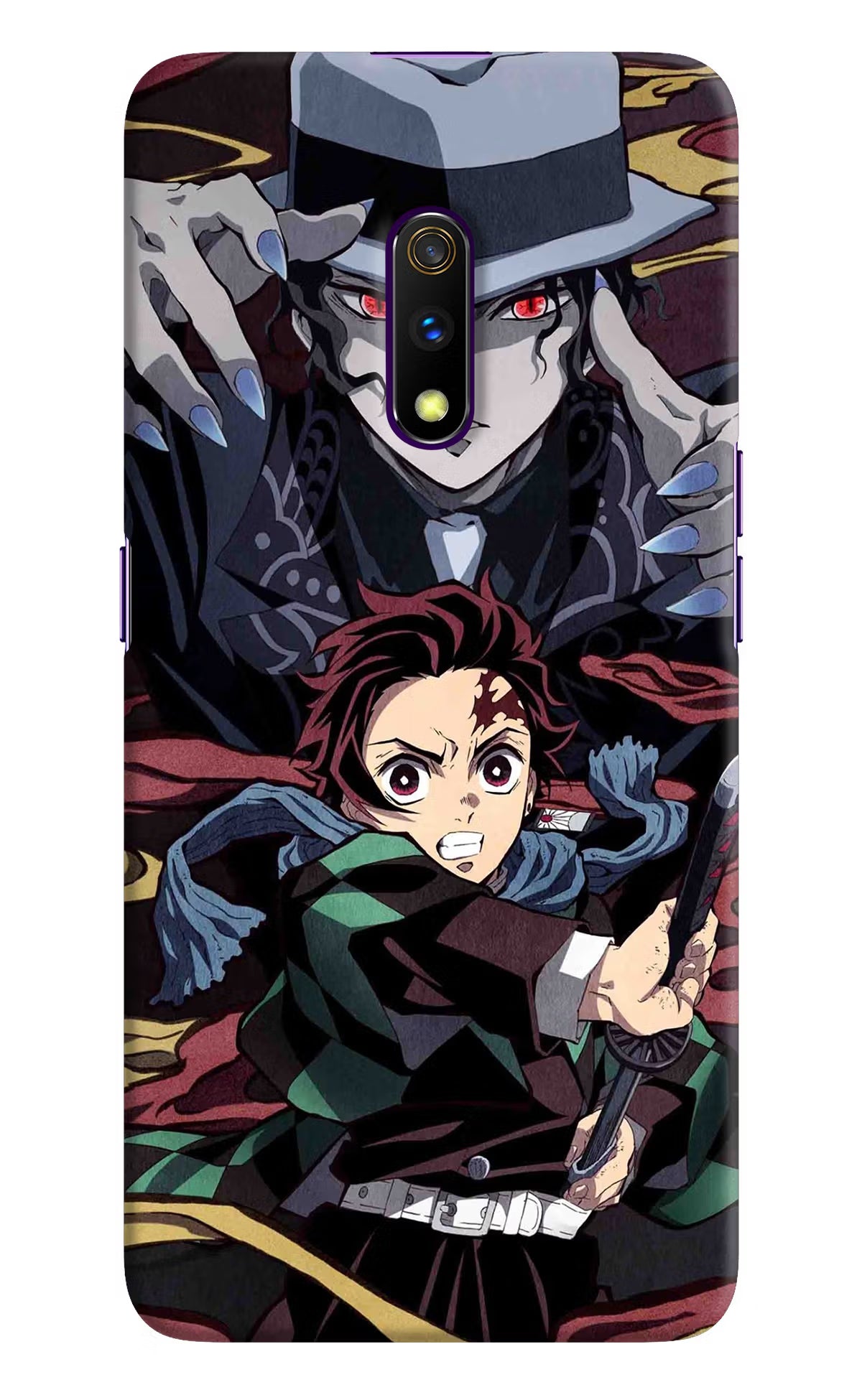Demon Slayer Realme X Hard Case Back Cover by Casekaro