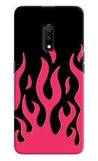 Fire Flames Realme X Hard Case Back Cover by Casekaro