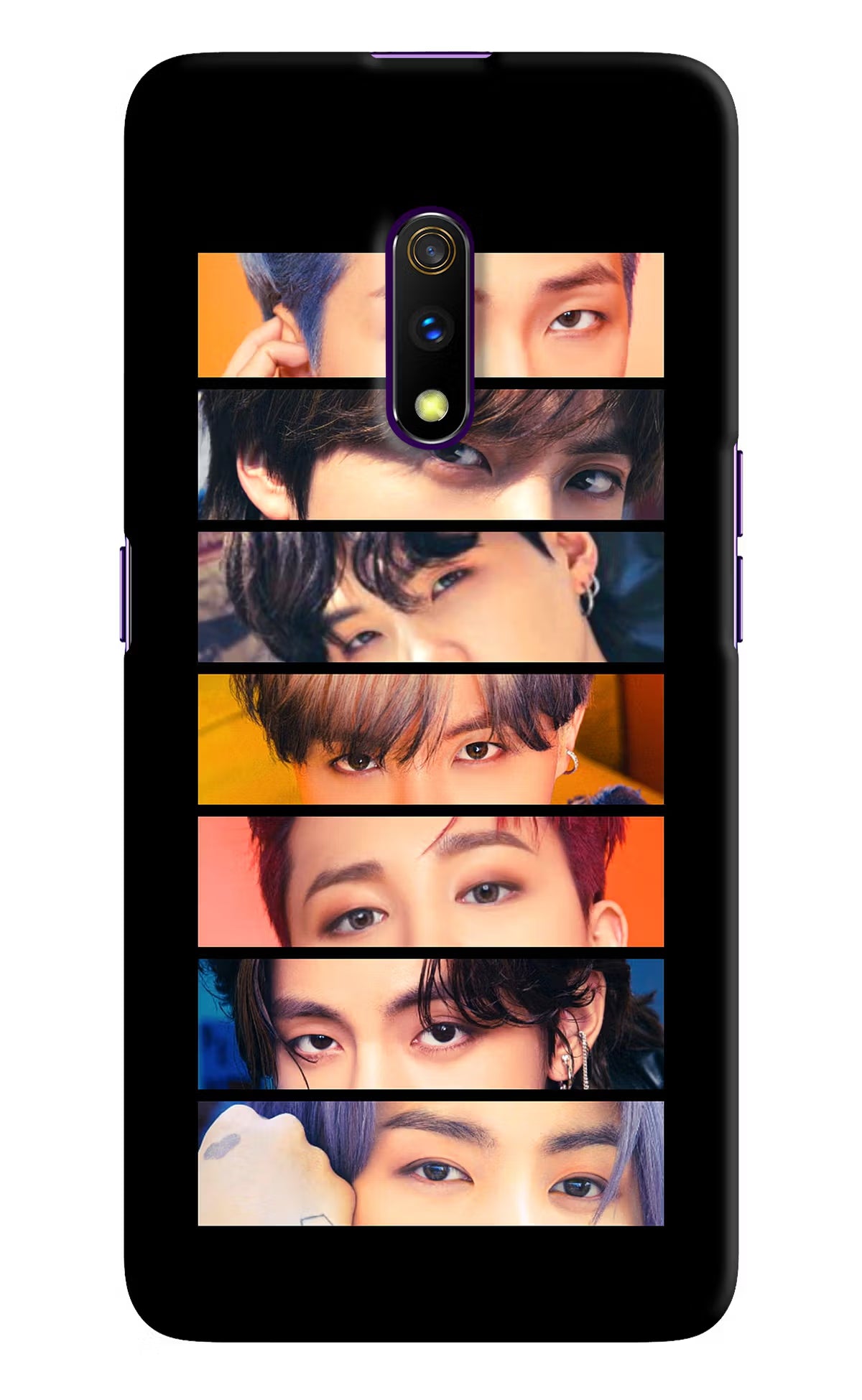 BTS Eyes Realme X Hard Case Back Cover by Casekaro
