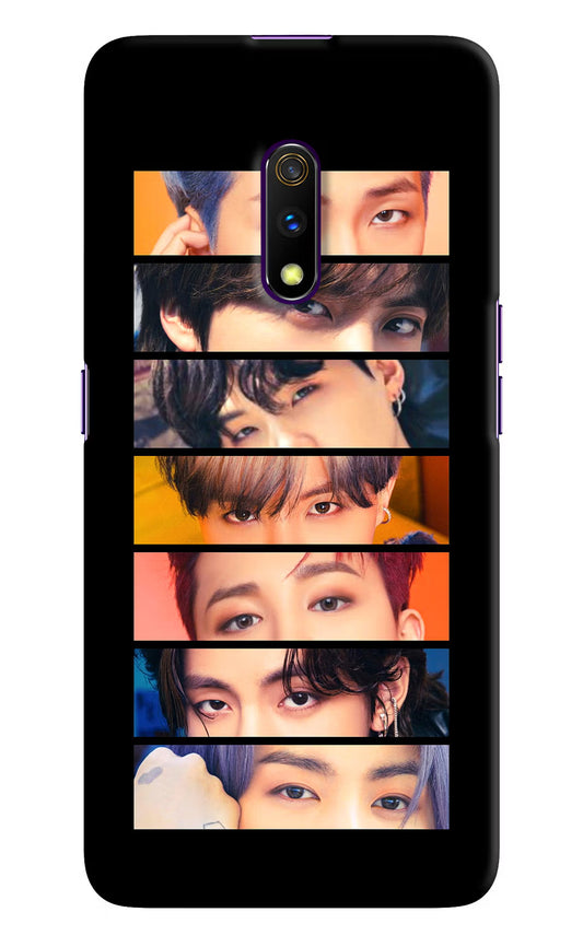 BTS Eyes Realme X Hard Case Back Cover by Casekaro