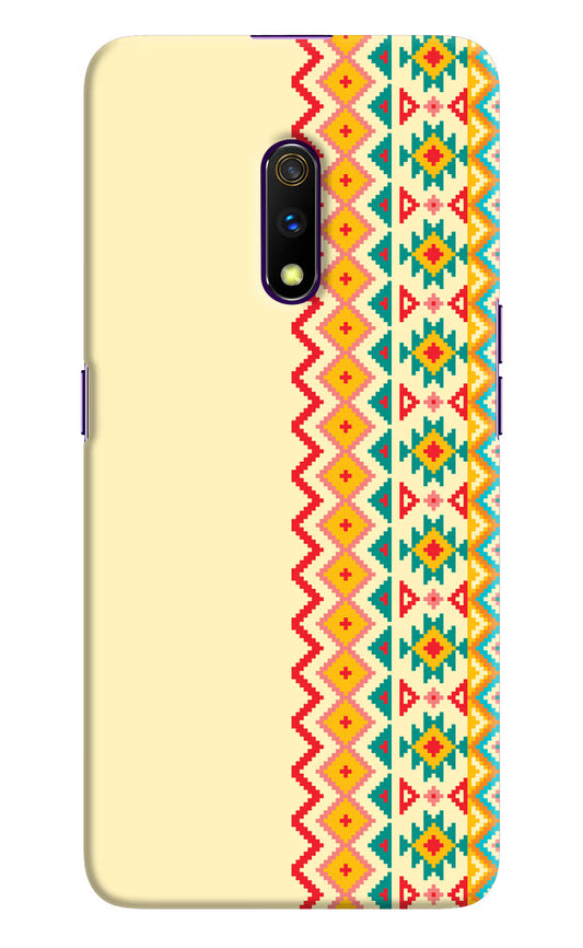 Ethnic Seamless Realme X Hard Case Back Cover by Casekaro