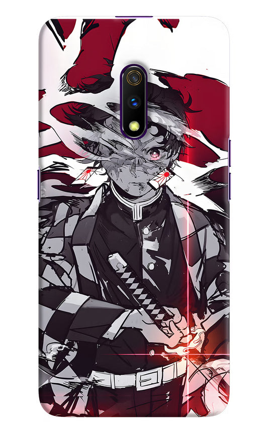 Demon Slayer Realme X Hard Case Back Cover by Casekaro
