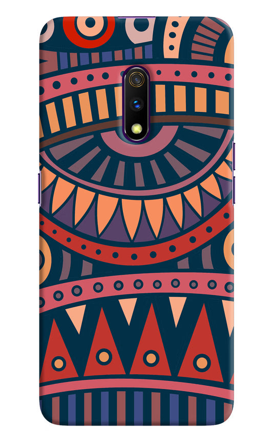 African Culture Design Realme X Hard Case Back Cover by Casekaro