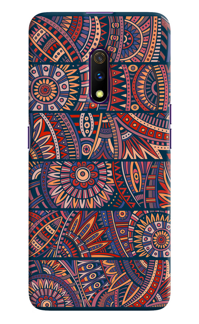 African Culture Design Realme X Hard Case Back Cover by Casekaro
