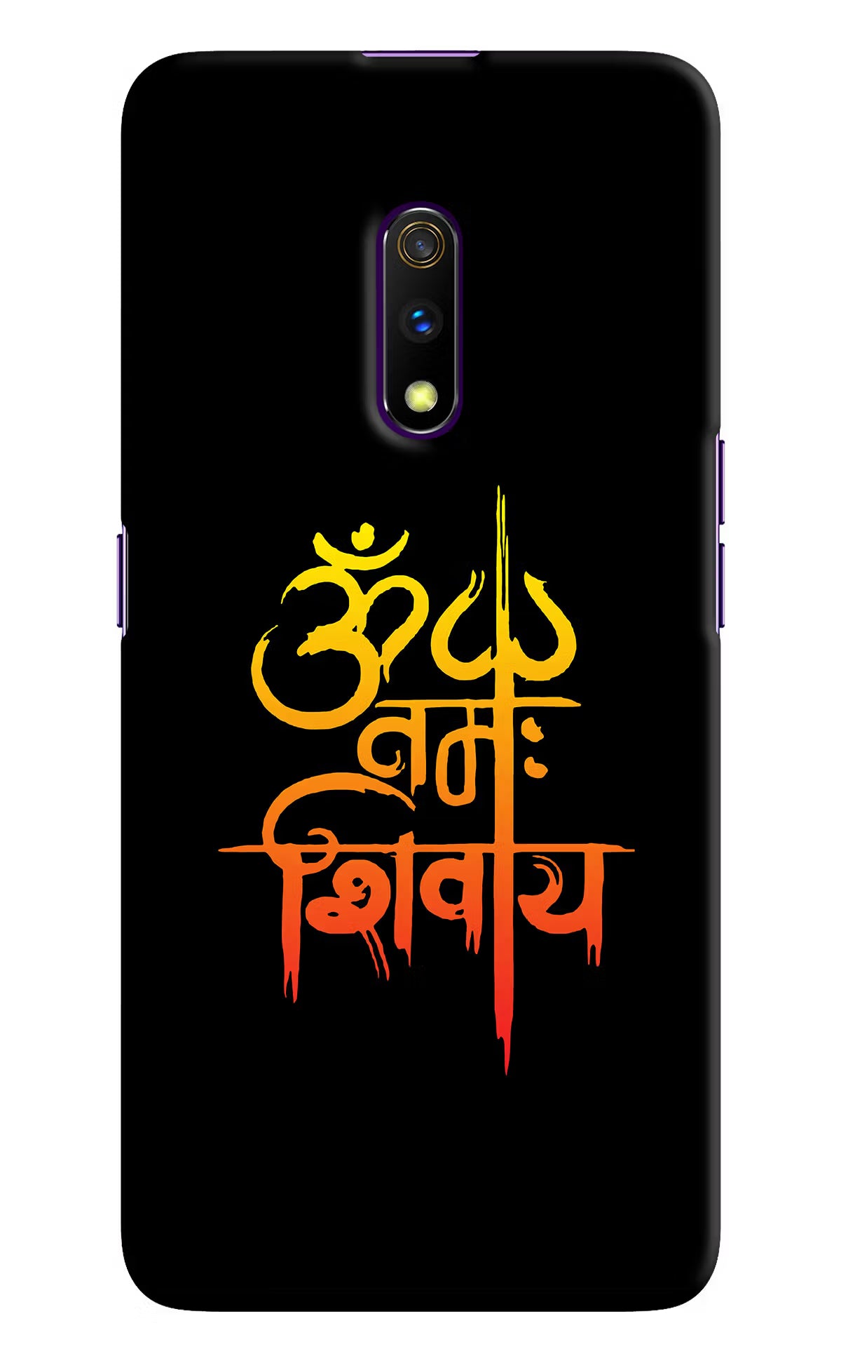 Om Namah Shivay Realme X Hard Case Back Cover by Casekaro