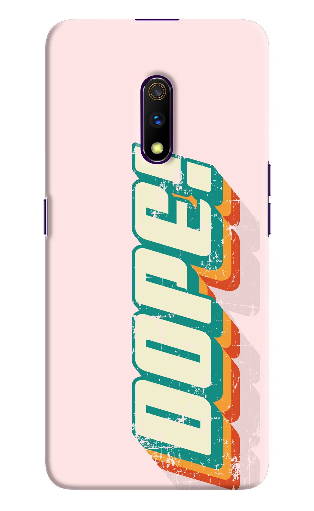 Dope Realme X Hard Case Back Cover by Casekaro