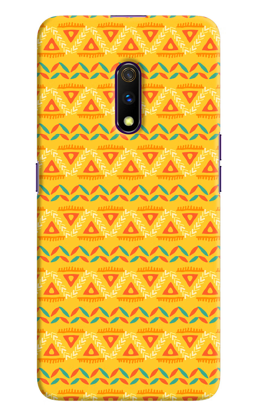Tribal Pattern Realme X Back Cover, Hard case