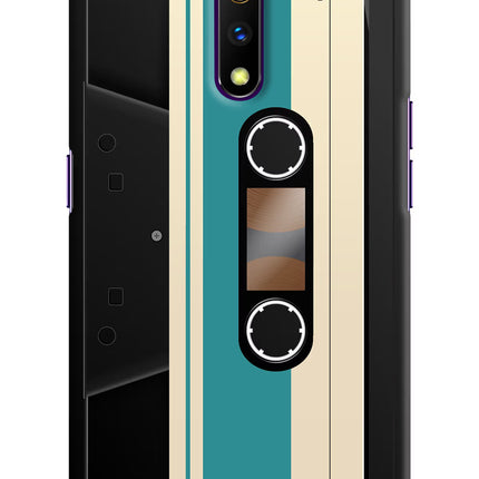 Cassette Realme X Hard Case Back Cover by Casekaro