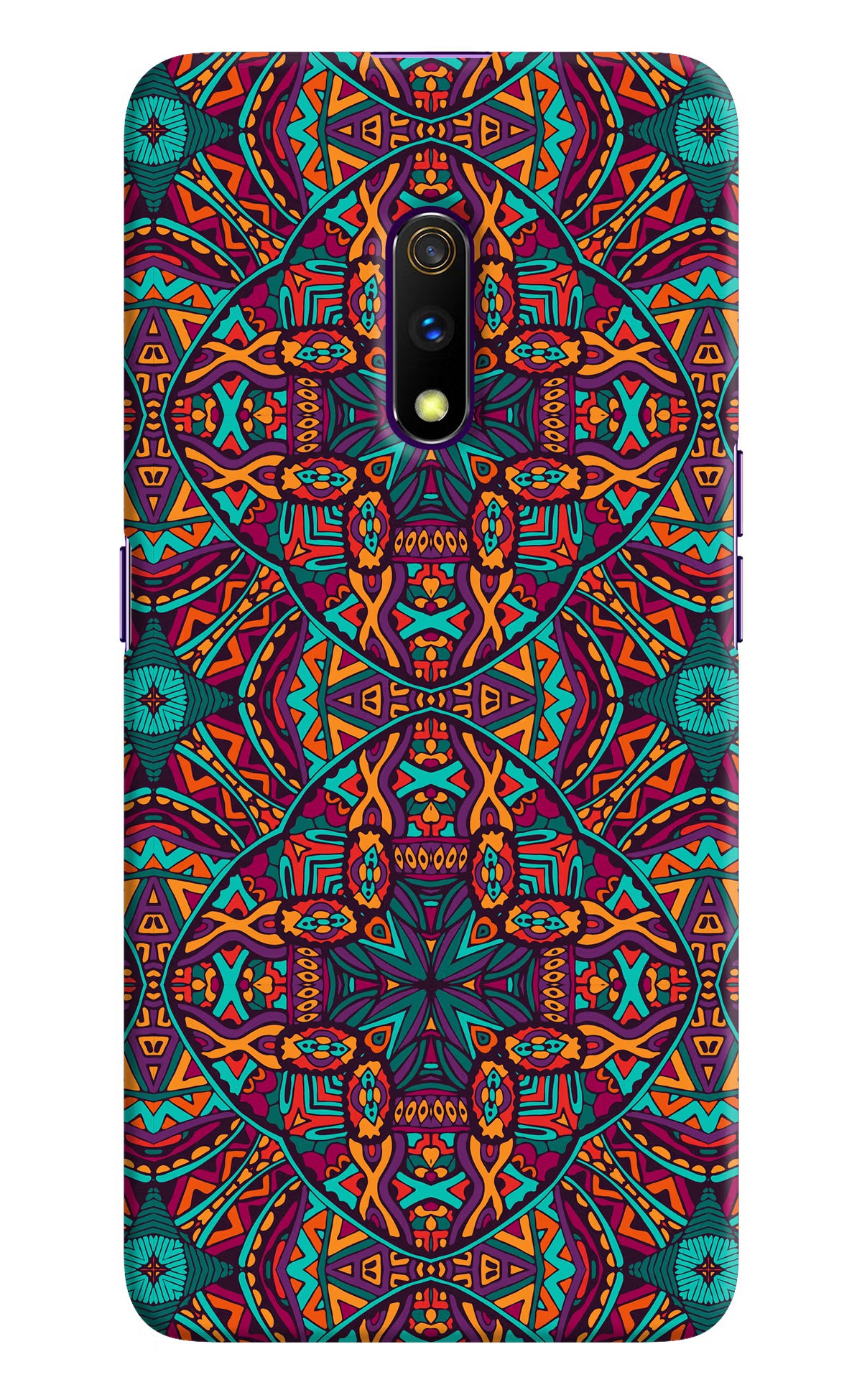 Colour Mandala Realme X Hard Case Back Cover by Casekaro