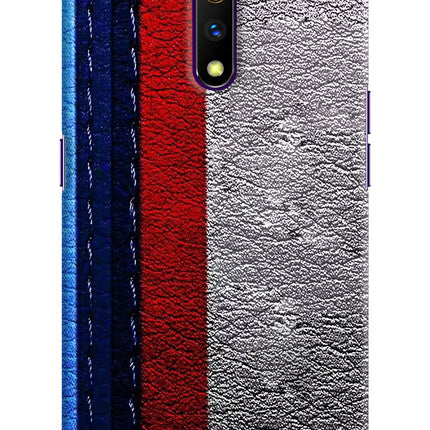BMW Stripes Realme X Hard Case Back Cover by Casekaro