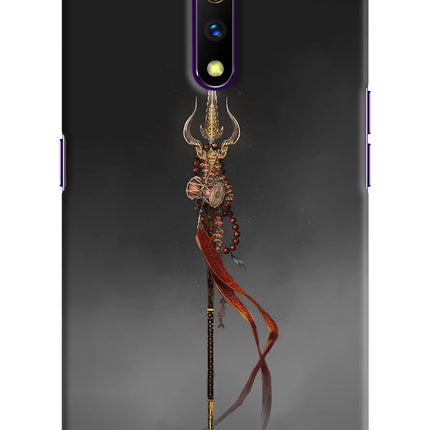 Shiv Trishul Realme X Hard Case Back Cover by Casekaro