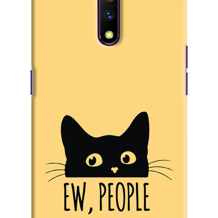 Ew People Catitude Realme X Hard Case Back Cover by Casekaro